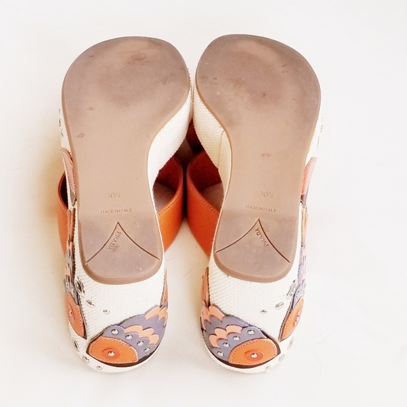 💖HOST PIC!!💖 PRADA - Sea Fish Wedges - Picture 6 of 8